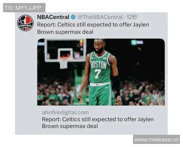 杰伦布朗调侃塔图姆康复迅速或将参加揭幕战 杰伦布朗调侃塔图姆康复迅速或将参加揭幕战